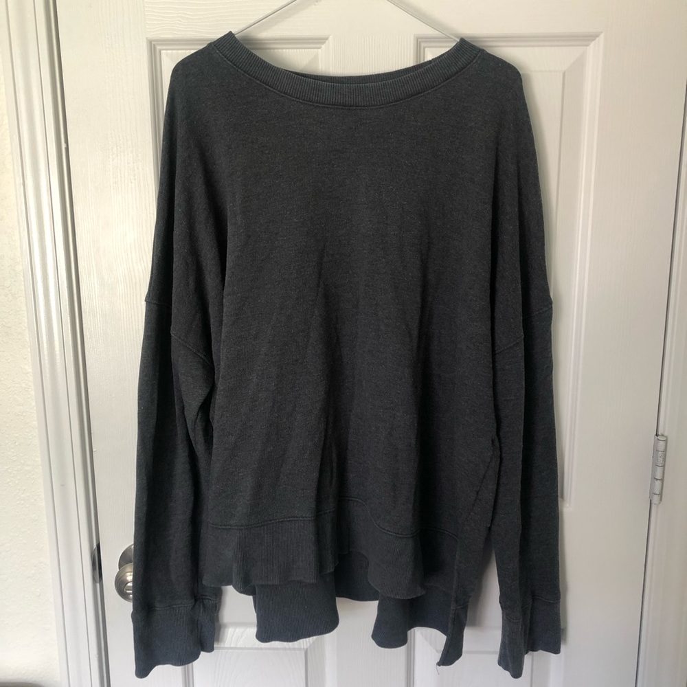 Time and Tru Gray Crewneck Sweatshirt